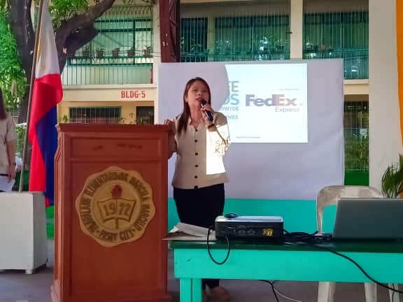 A Message from Ms Carmencita P. Centeno