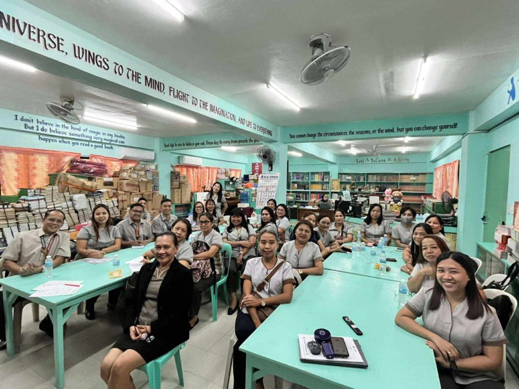 A successful meeting between Filipino Coordinators and Dr. Rowela Cadyona, Filipino EPS, focused on the Elementary Post Phil-Iri, JHS Phil-Iri results, and NFOT.