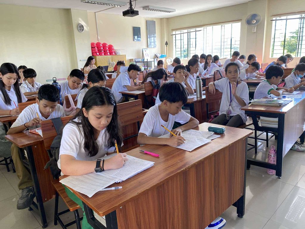 MMES Students Start Second Quarter Examinations