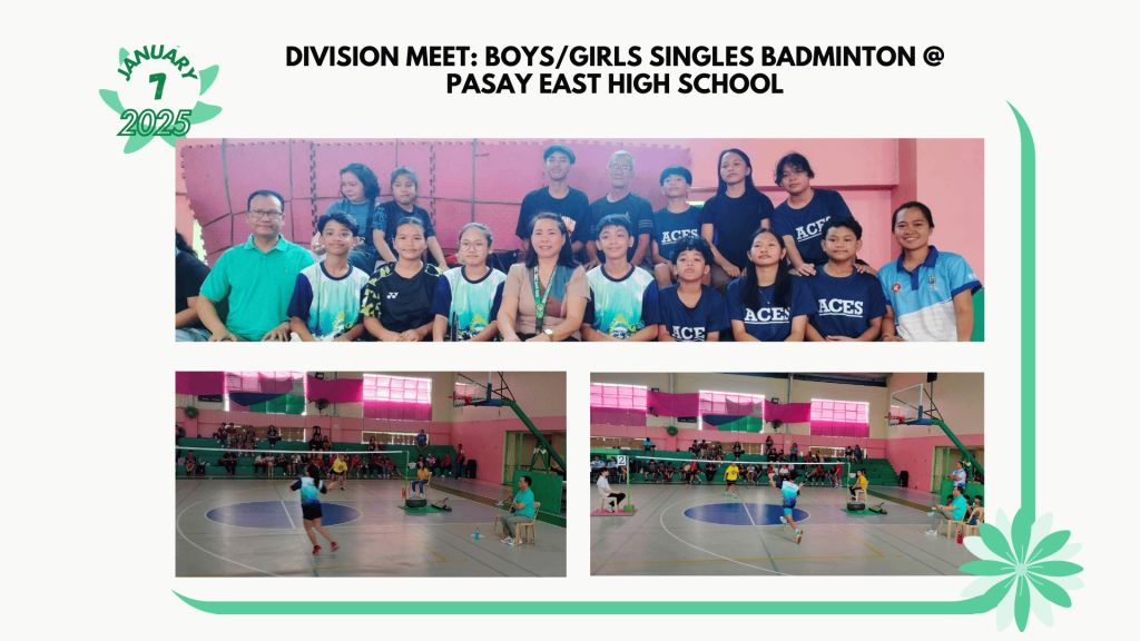 Division Meet: Badminton and Table Tennis Athletes Ready for Action